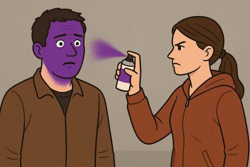 A Hupikék-törpike-spray jó ötlet